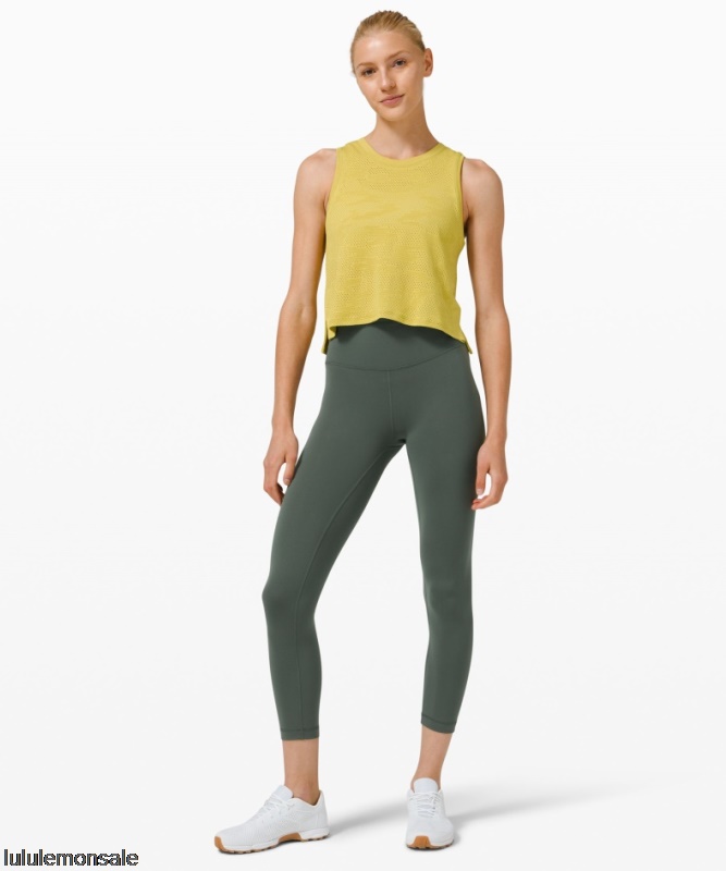 Lululemon Damen DELULU077 | Räucherfichte Wunder Train High-rise Crop 23